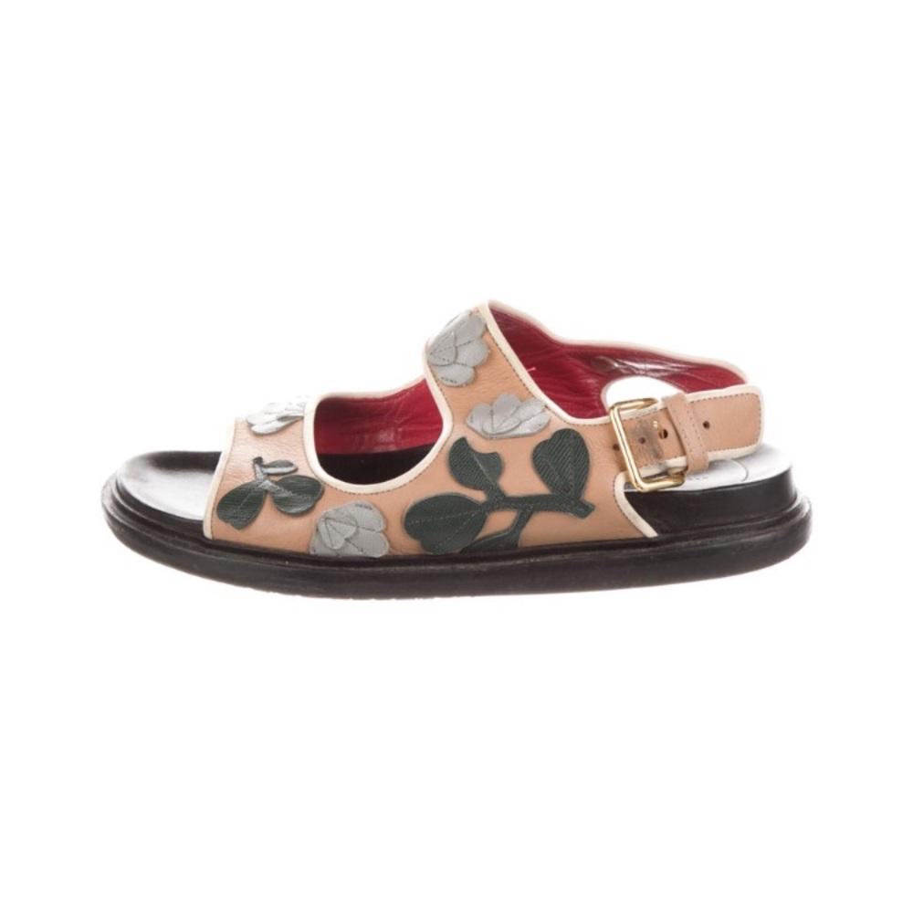 Marni floral fussbett sandals